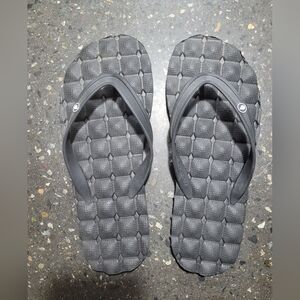 Volcom Charcoal Textured Sandals